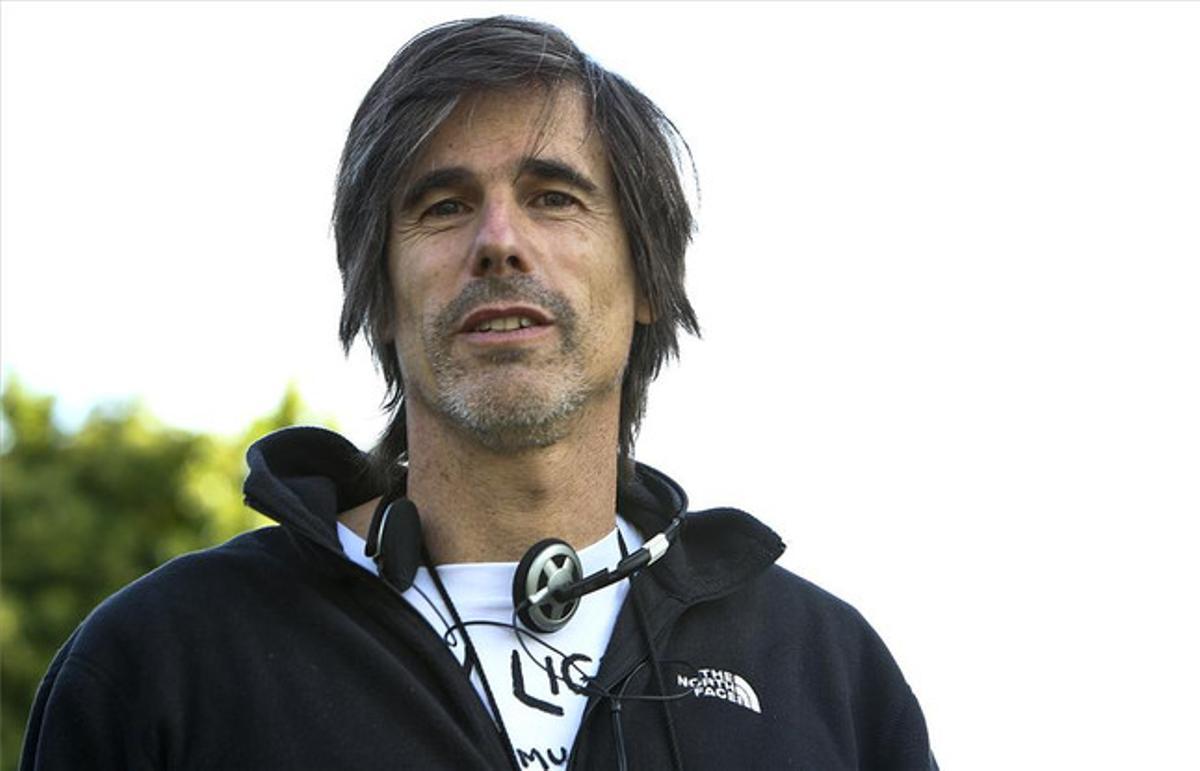 El director brasiler Walter Salles, durant el rodatge d’’On the road’.