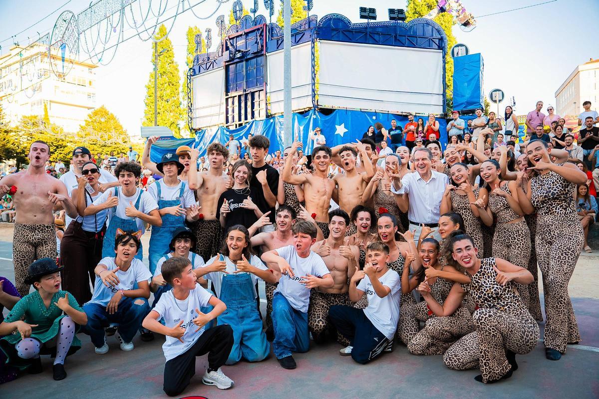 Coia celebra sus fiestas con música, atracciones y mucho calor
