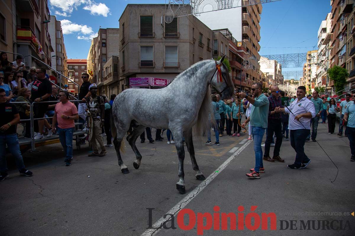 Pasacalles caballos del vino al hoyo