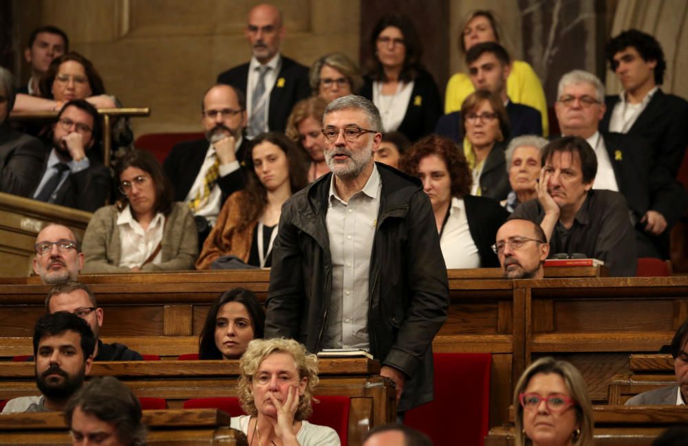 Ple d''investidura de Quim Torra