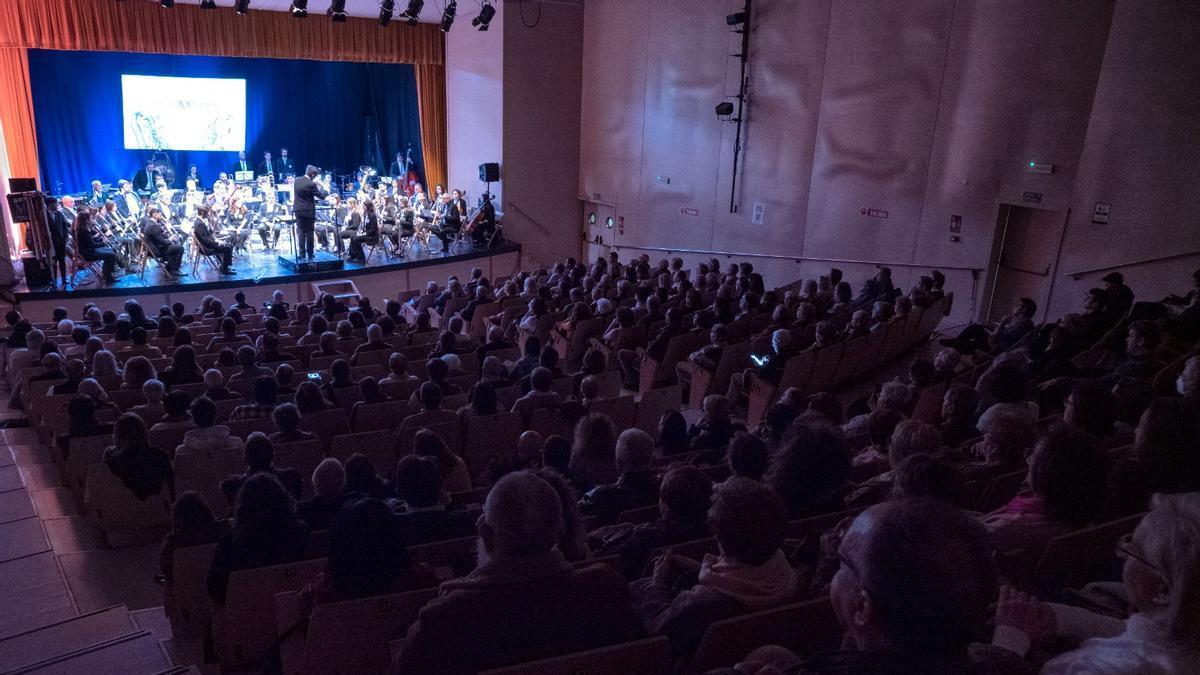 El Auditorio, lleno por completo para el concierto.