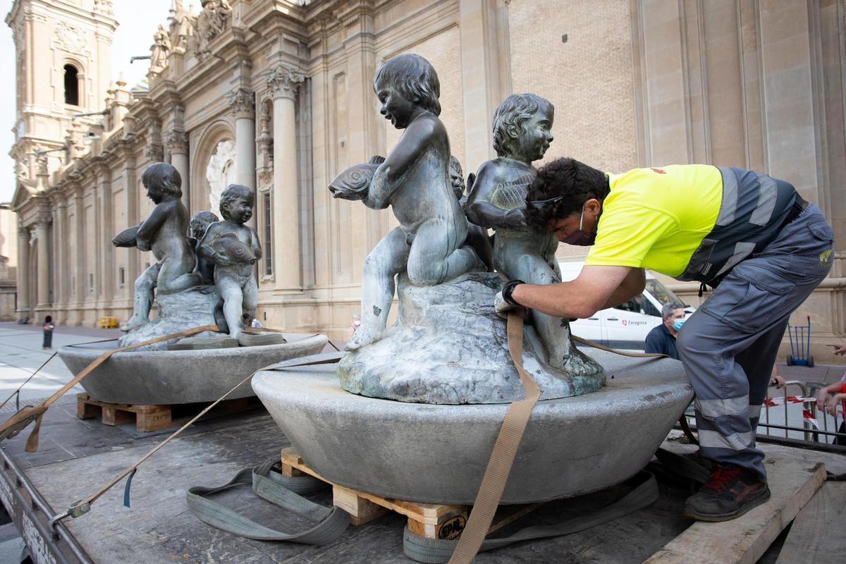 Las esculturas más icónicas de Zaragoza tienen nombre propio
