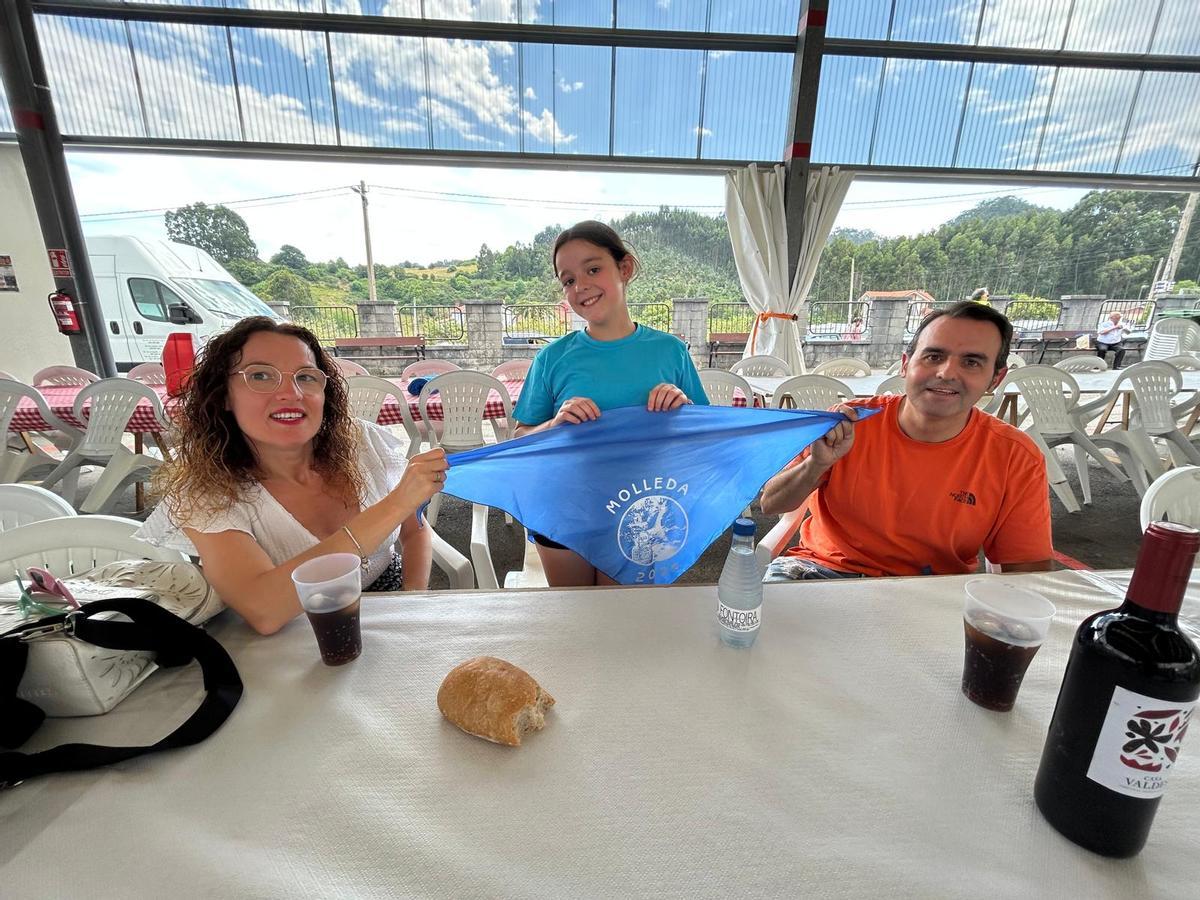 EN IMÁGENES: Molleda se da un chapuzón por el día grande de sus fiestas patronales