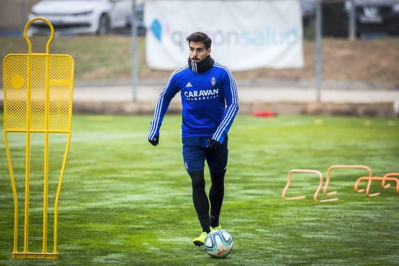 Entrenamiento del Real Zaragoza de hoy 30 de diciembre