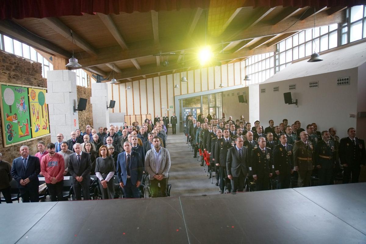 GALERÍA | Homenaje a la Policía de Fronteras en Alcañices