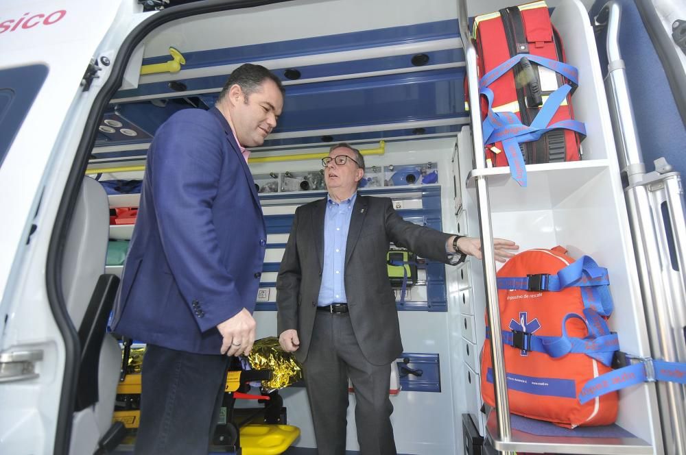 Asturias estrena nueva flota de ambulancias