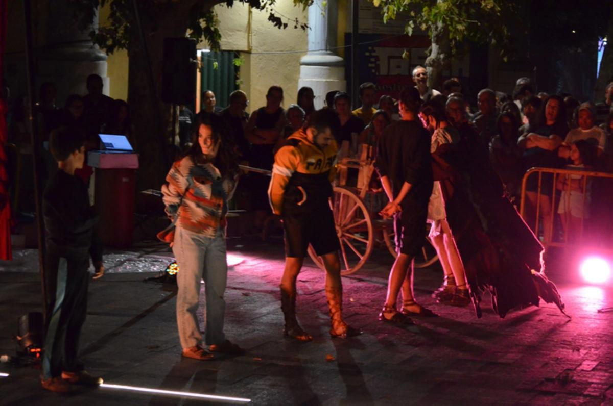 GALERÍA / El espectáculo "Prometeo" en Benavente, en imágenes