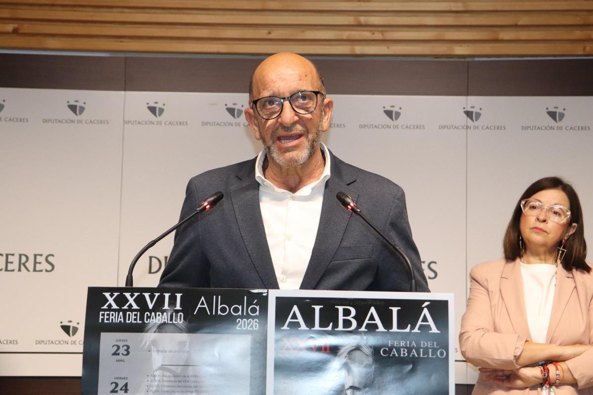 Juan Rodríguez, alcalde de Albalá.