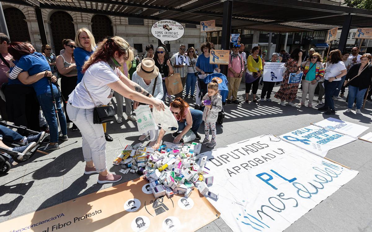 Marcha en Alicante por la visibilidad de enfermos de síndrome químico o covid persistente