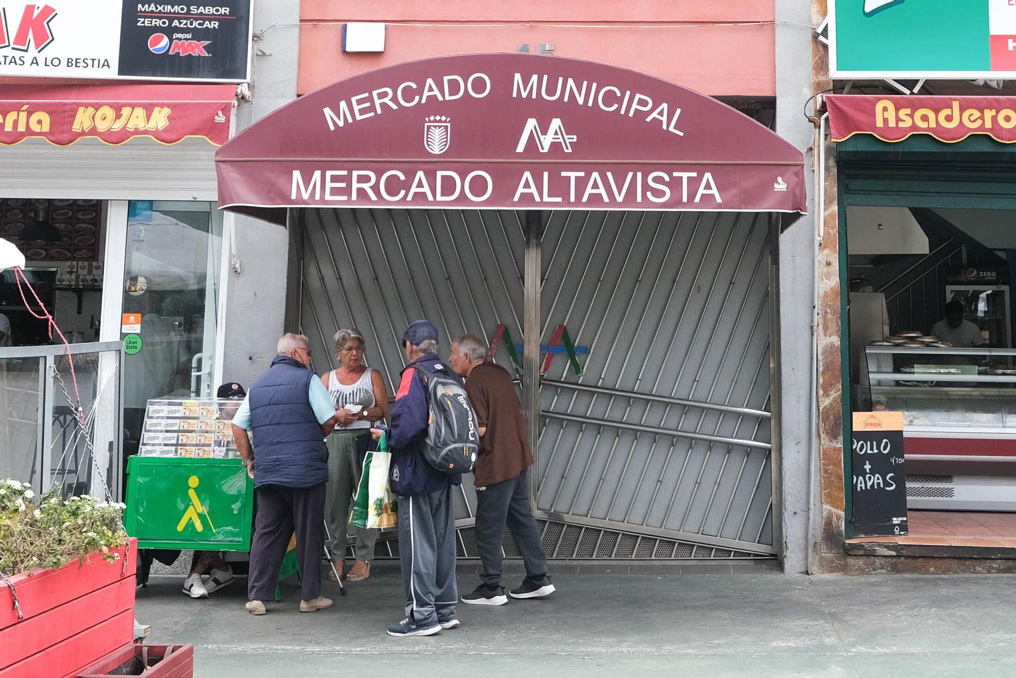 Situación del mercado de Altavista tras el incendio