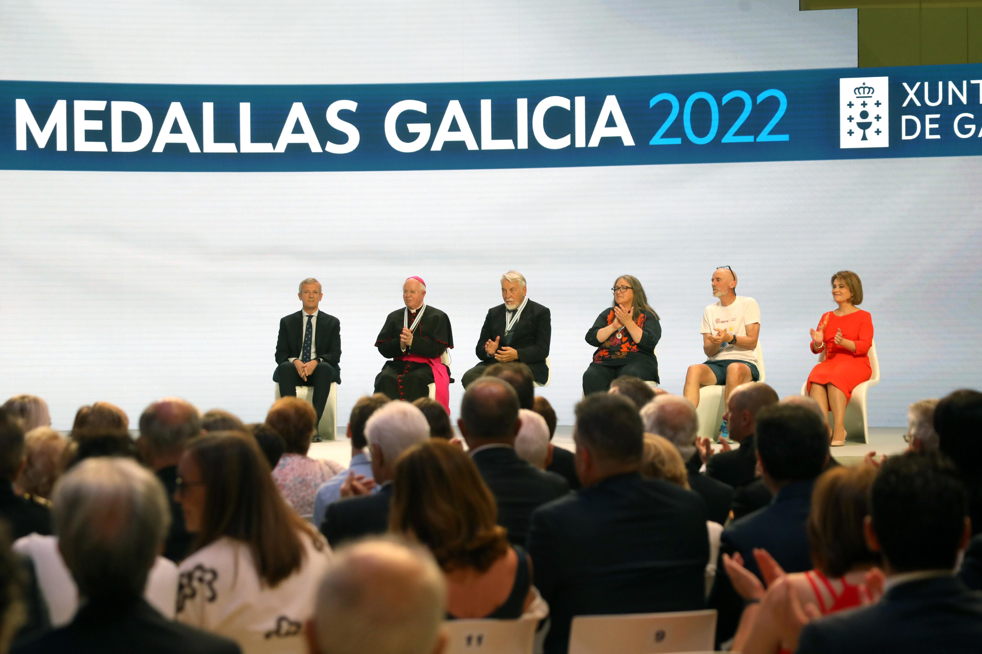 Acto de entrega de las Medallas de Galicia 2022