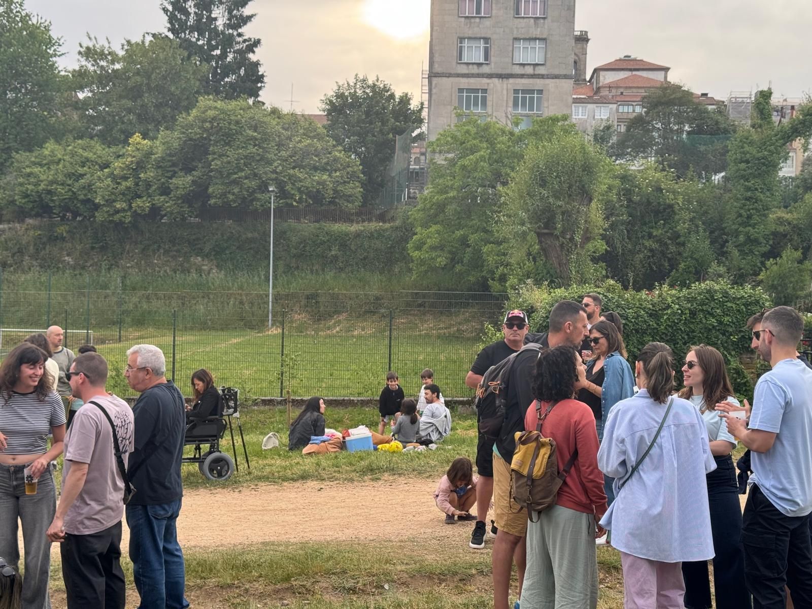 La Romaría das Flores aterriza por todo lo alto en su estreno en Santiago