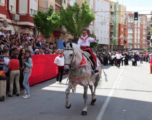 Bando de caballos y carrera de ponis en Caravaca de la Cruz