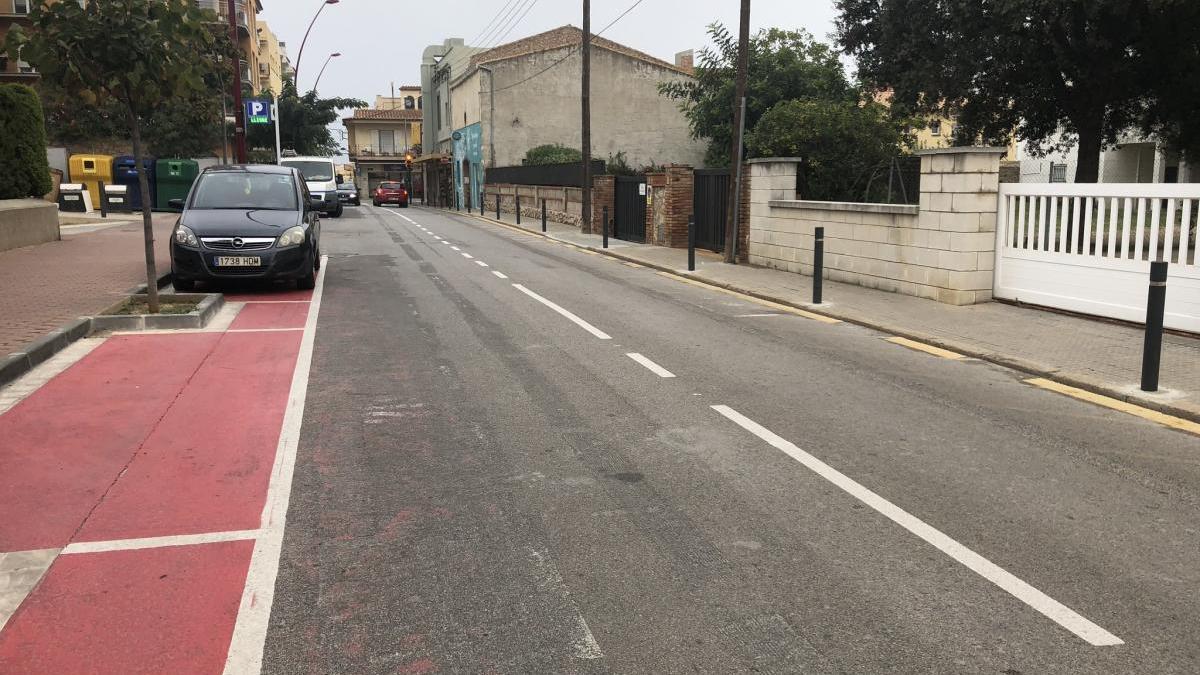 L&#039;Escala tallarà un carril del camí Ample per les obres de substitució de la canonada