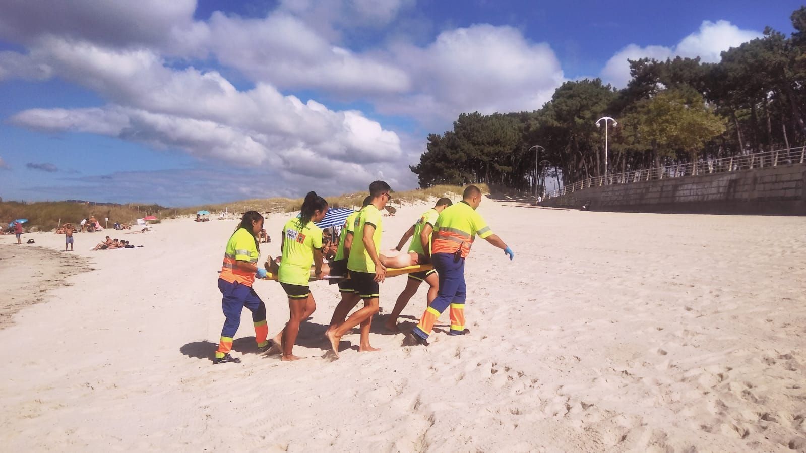 Los vigilantes de la playa: sobresaliente en seguridad
