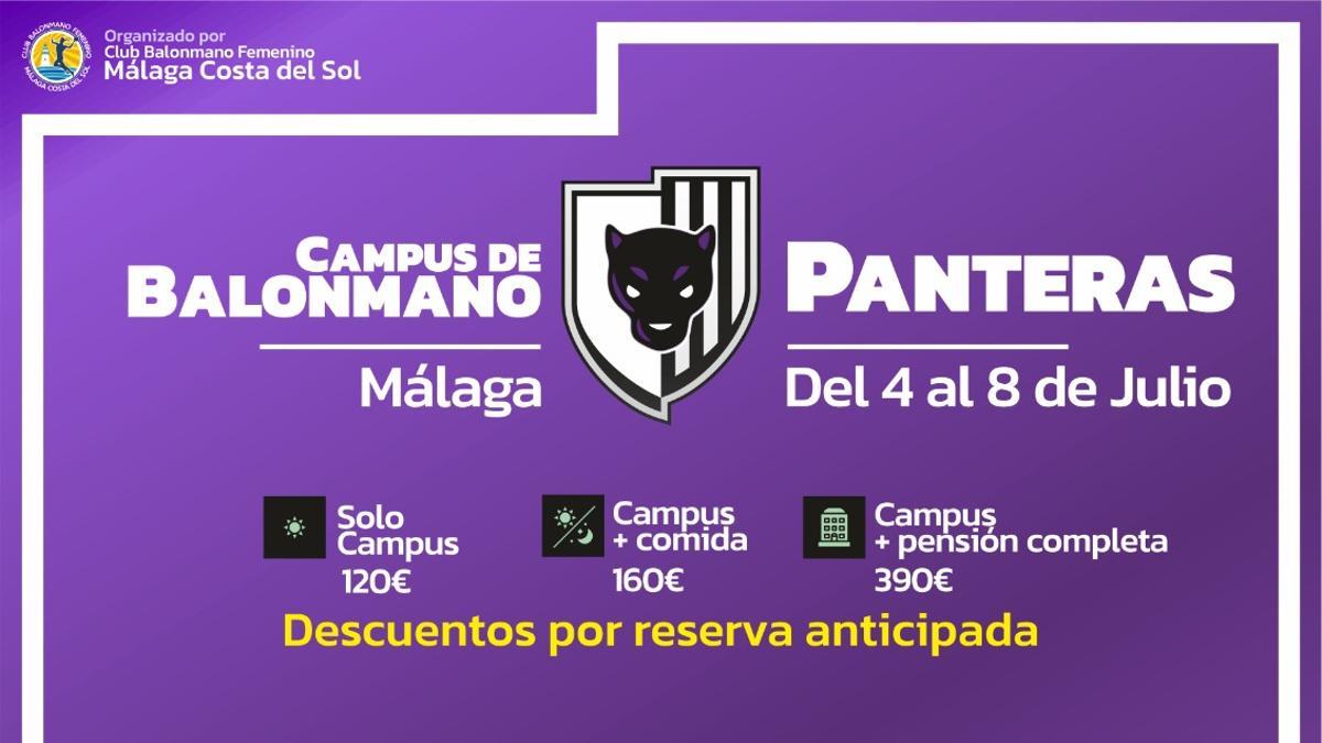 Cartel del 'Campus Panteras'