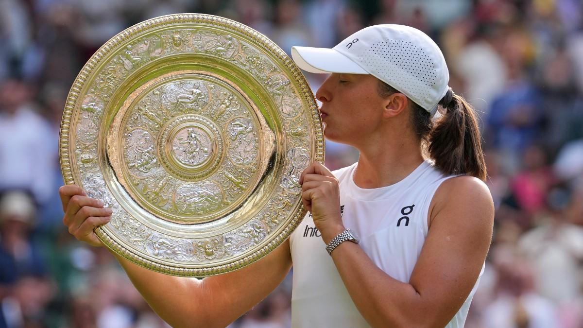 Iga Swiatek se proclama campeona de Wimbledon