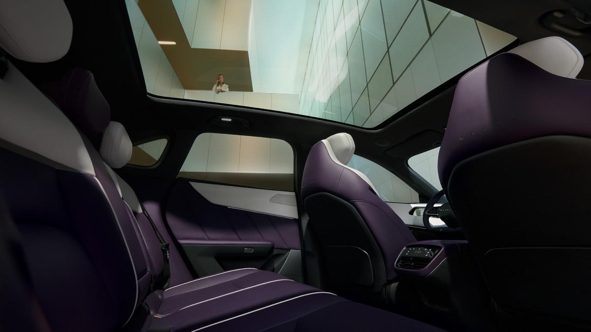 Interior del Mazda CX-6e