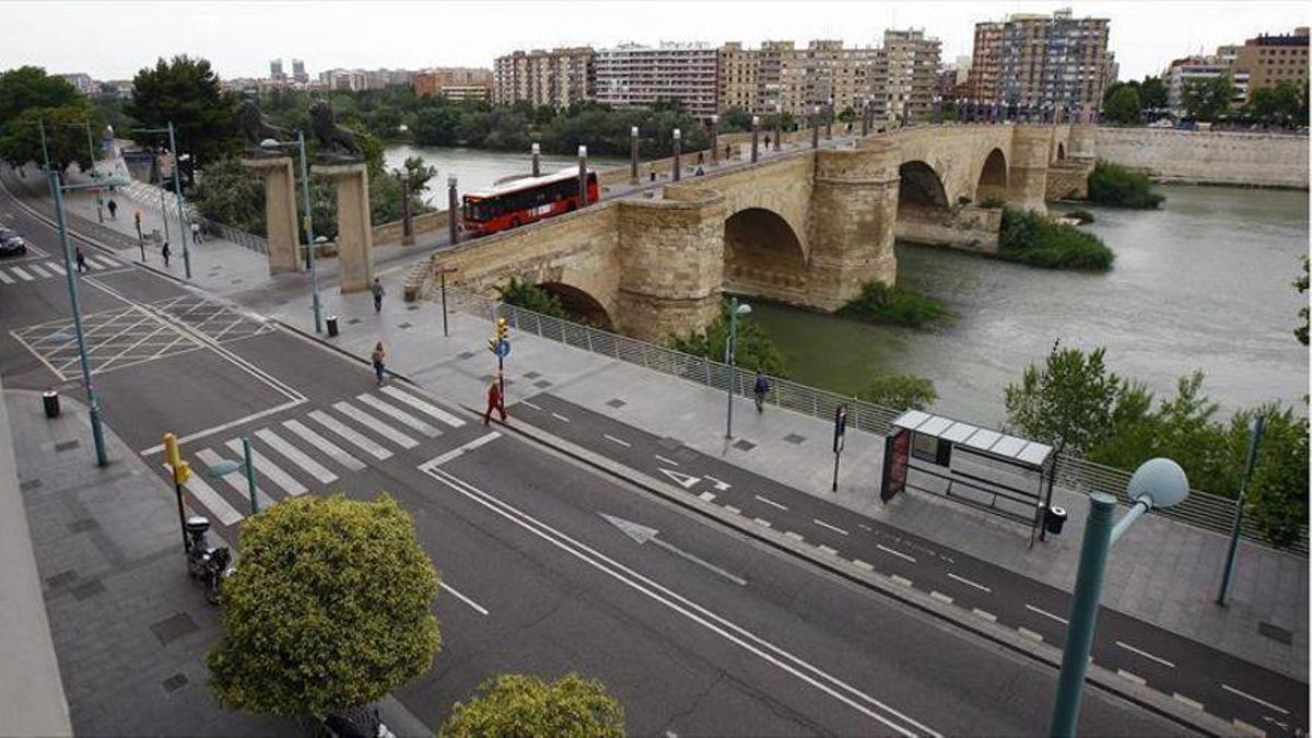 Paseo Echegaray y Caballero de Zaragoza.