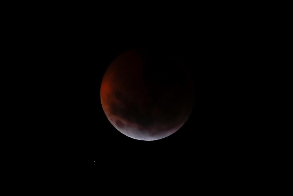 Eclipse total de luna en Argentina