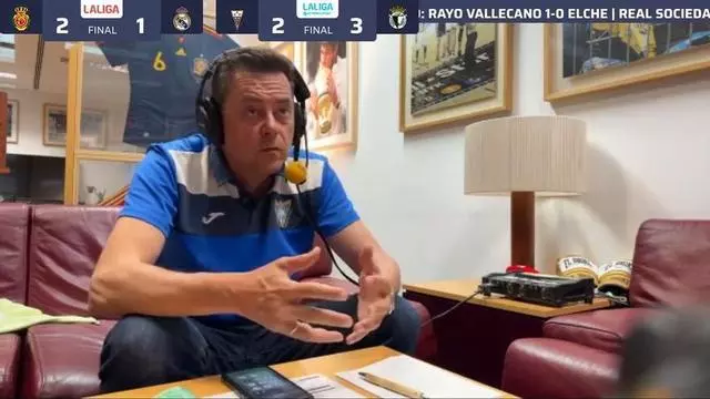 Así ha sido la reacción de Roncero a la derrota del Madrid contra el Mallorca