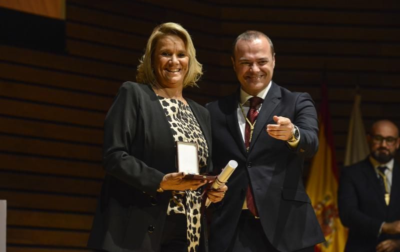 13/12/2018 LAS PALMAS DE GRAN CANARIA. Gala de medallas del deporte Ayto. Las Palmas de Gran Canaria. FOTO: J. PÉREZ CURBELO  | 13/12/2018 | Fotógrafo: José Pérez Curbelo