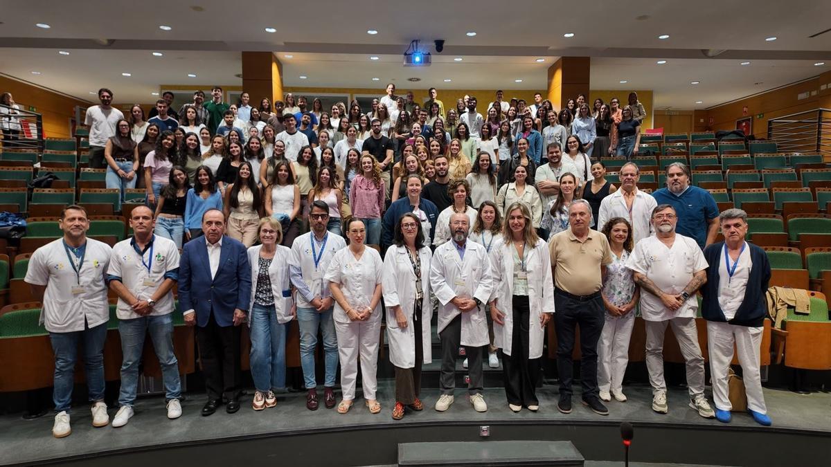 Foto de los nuevos residentes del complejo hospitalario.