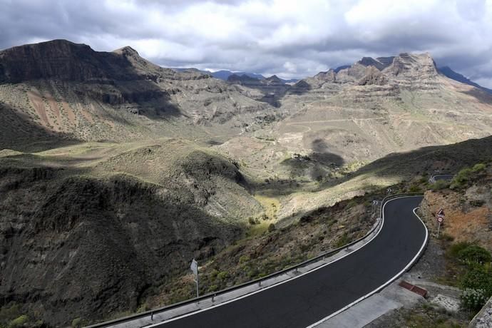 GRAN CANARIA 26-01-2019  SANTA LUCIA DE TIRAJANA-SAN BARTOLOME DE TIRAJANA. Fotos al macizo de Amurga. Fotos a los terrenos de la familia de Román comprados por el Cabildo.  FOTOS: JUAN CASTRO