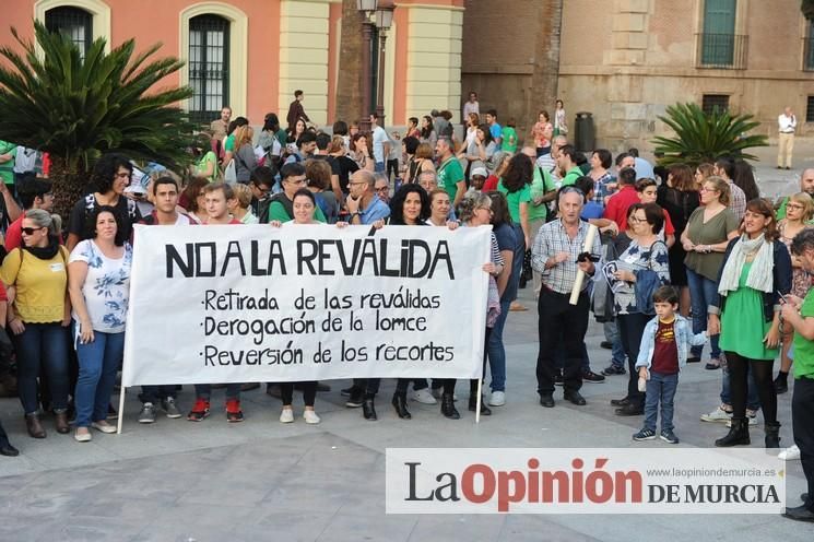 Manifestación contra la LOMCE en Murcia