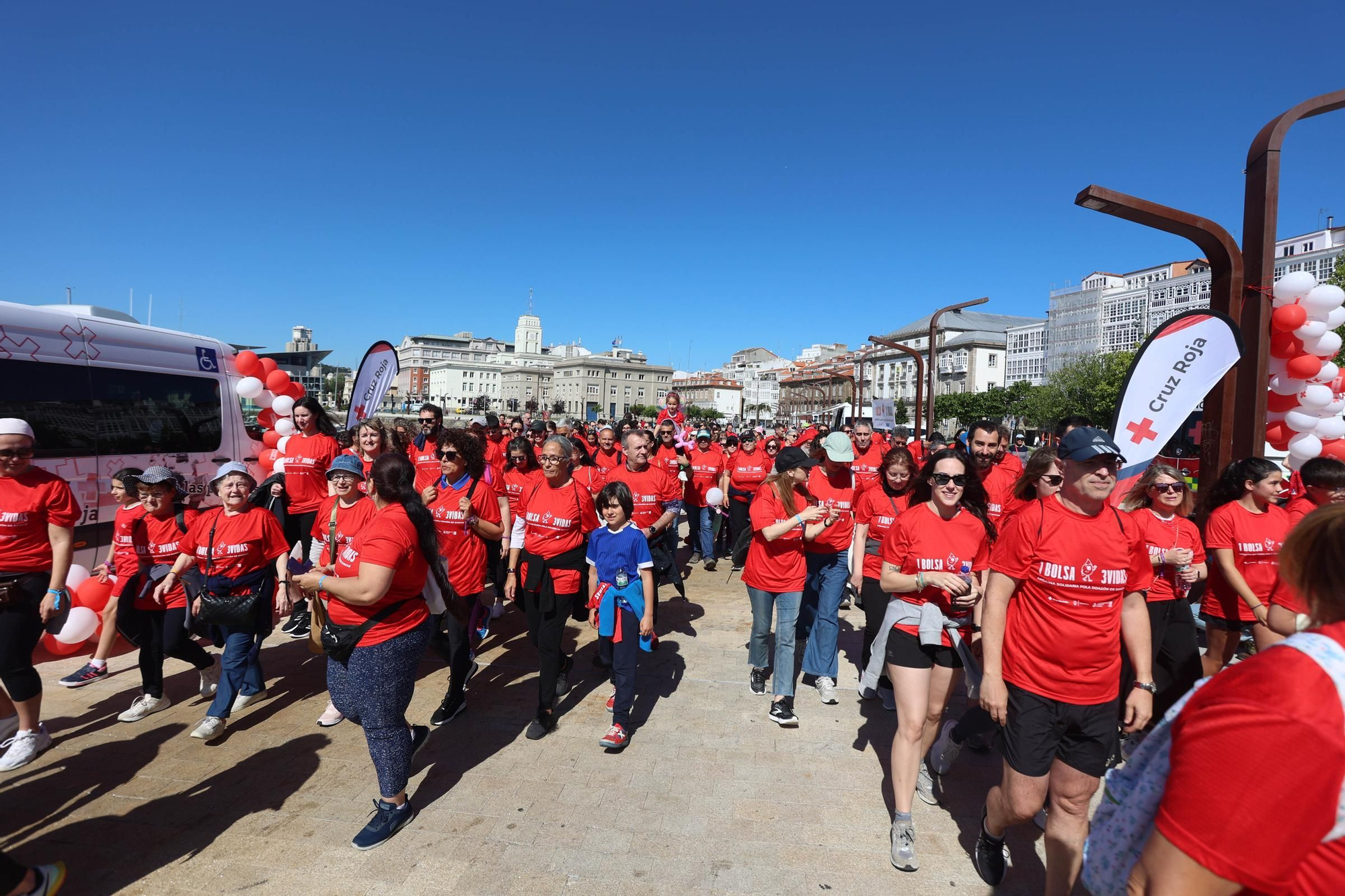 I Andaina Solidaria de Cruz Roja por la donación de sangre