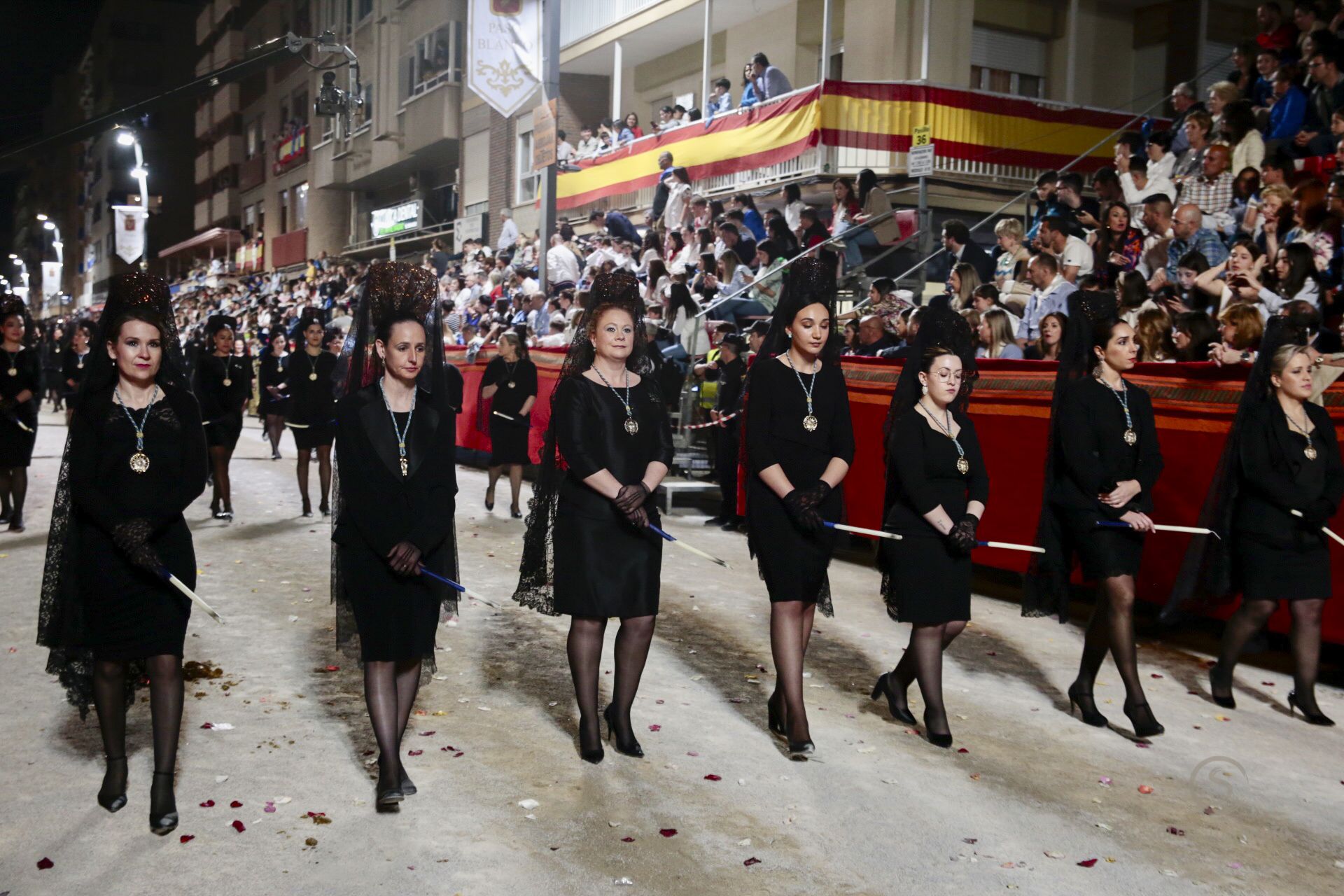 Procesión Viernes de Dolores en Lorca