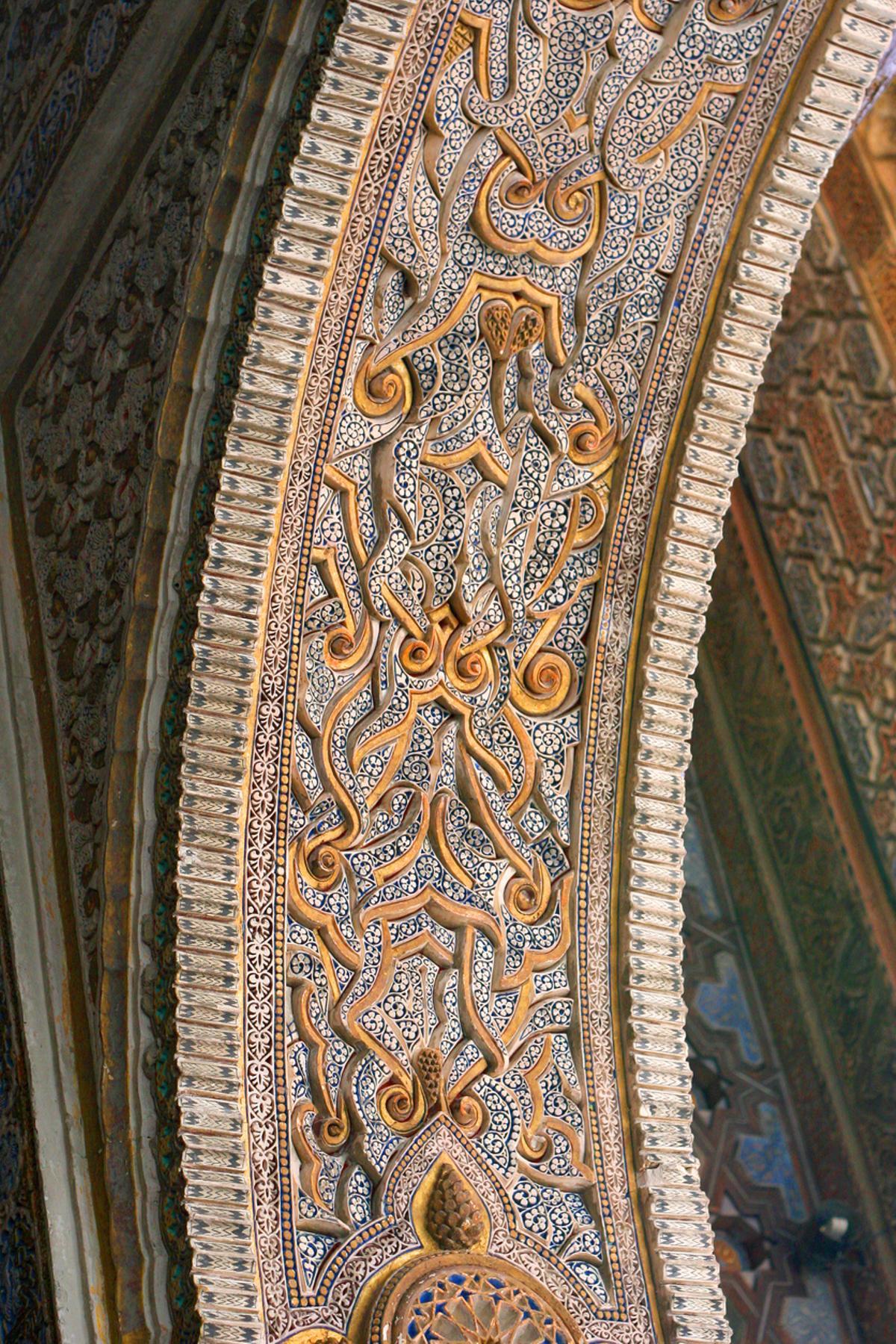 Detalle del Alcázar de Sevilla
