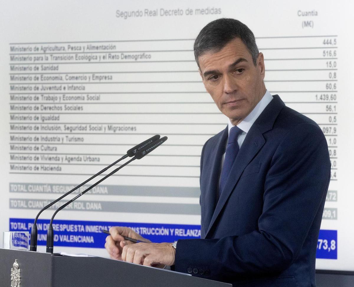 Pedro Sánchez, presidente del Gobierno