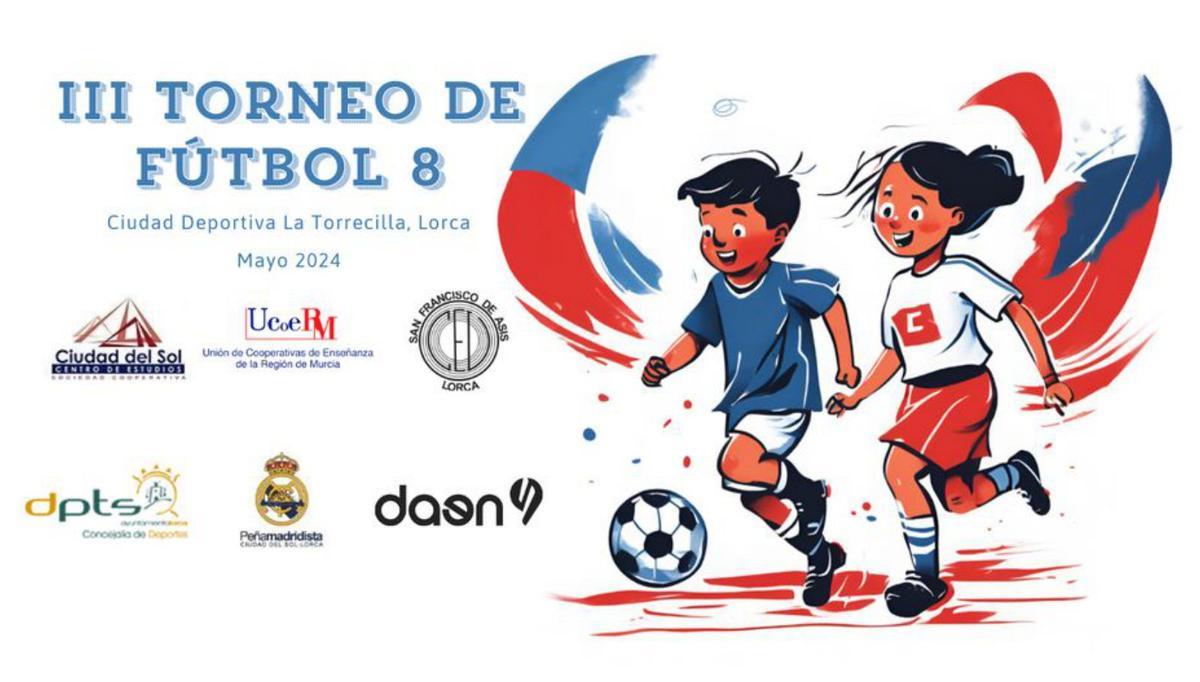 Cartel promocional del III Torneo de Fútbol 8 de Ucoerm , | UCOERM 