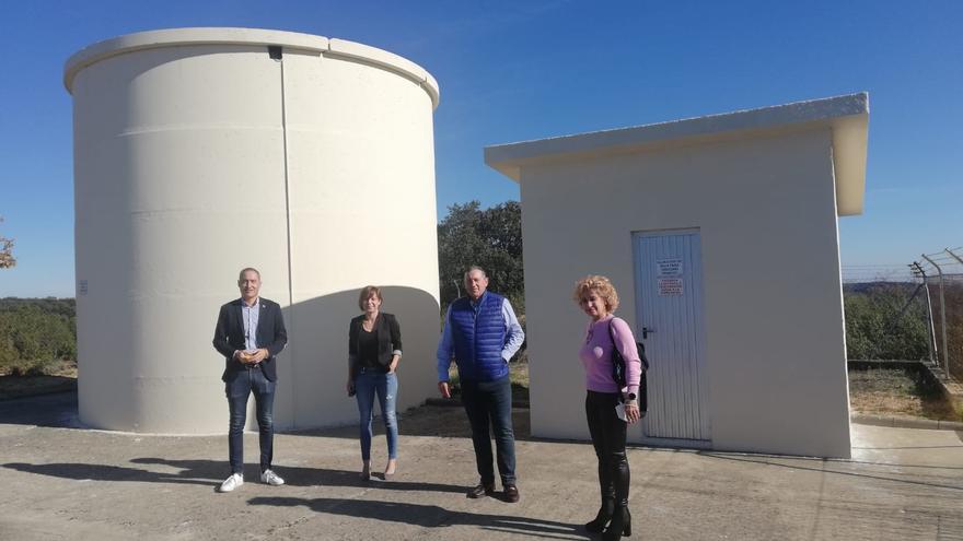 Los vecinos de Junquera de Tera ya tienen nuevo depósito de agua potable