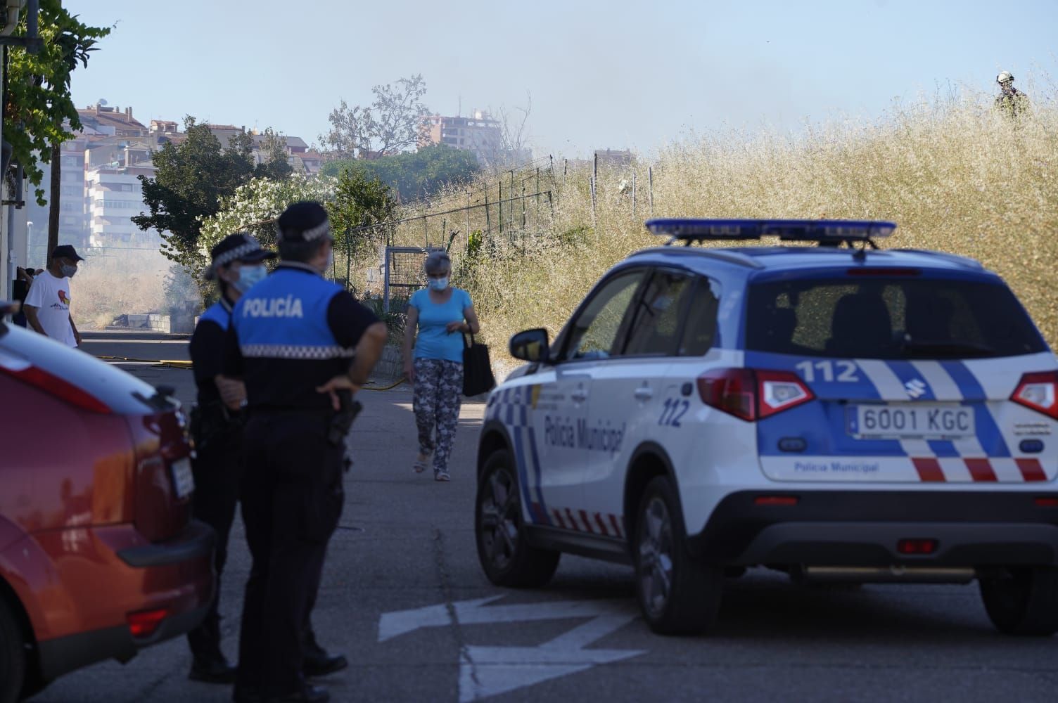 Incendio en Zamora.