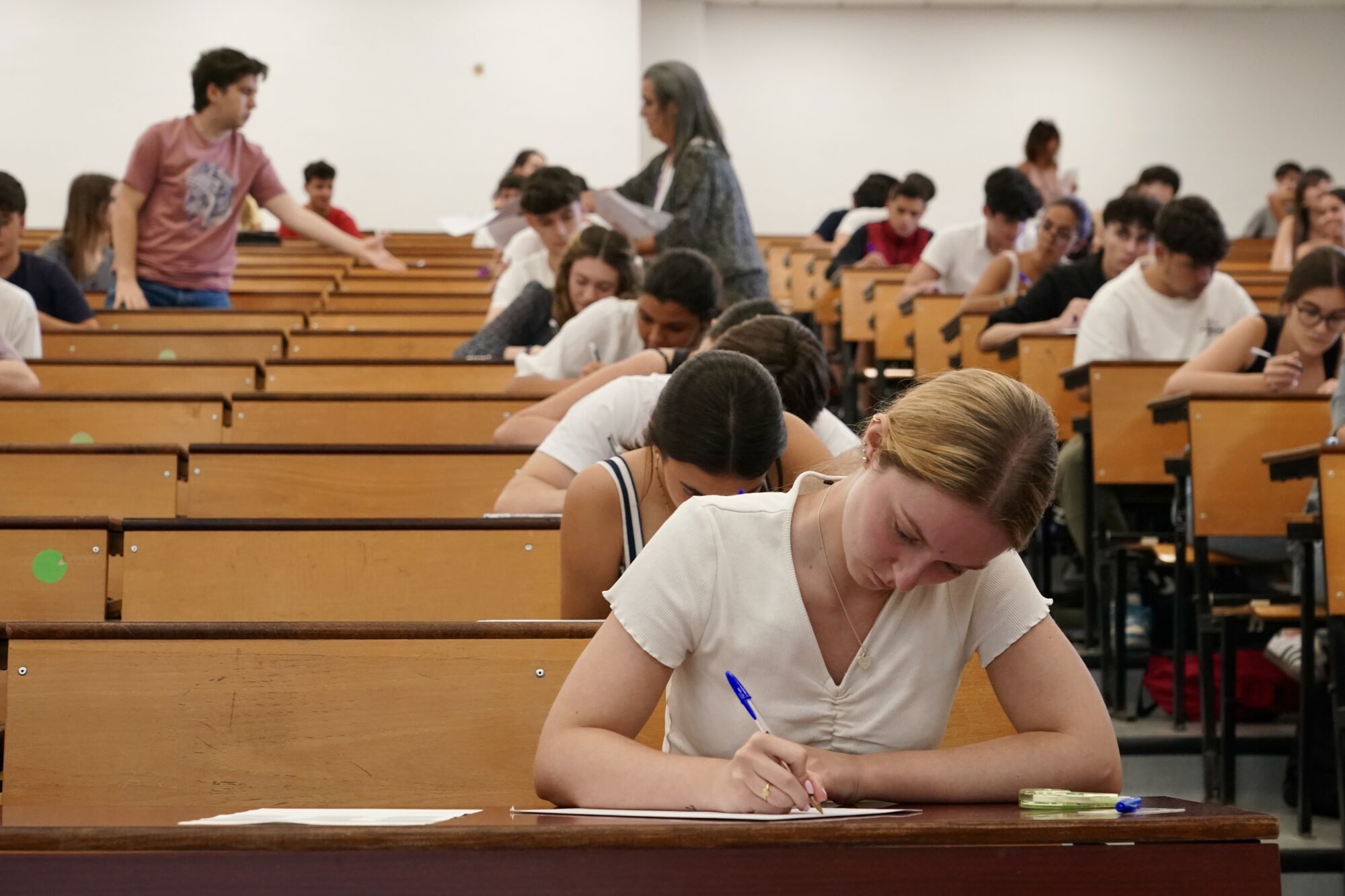 Estudiantes malagueños se enfrentan a la Prueba de Acceso a la Universidad (Selectividad 2025)