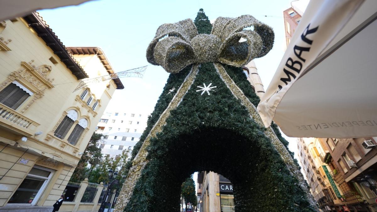 Castelló se engalana para la Navidad