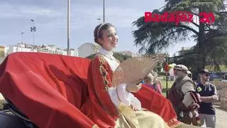 Badajoz recibe con honores a la reina Isabel de Portugal