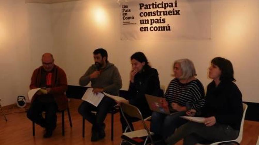 Els Catòlics d&#039;Olot acull un taller del procés participatiu «Un país en comú»