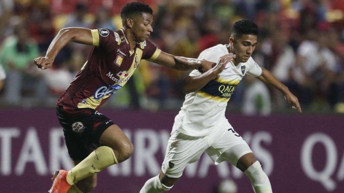 Boca Juniors y Deportes Tolima se enfrentaron en Colombia por la quinta fecha del grupo A de la Copa Libertadores