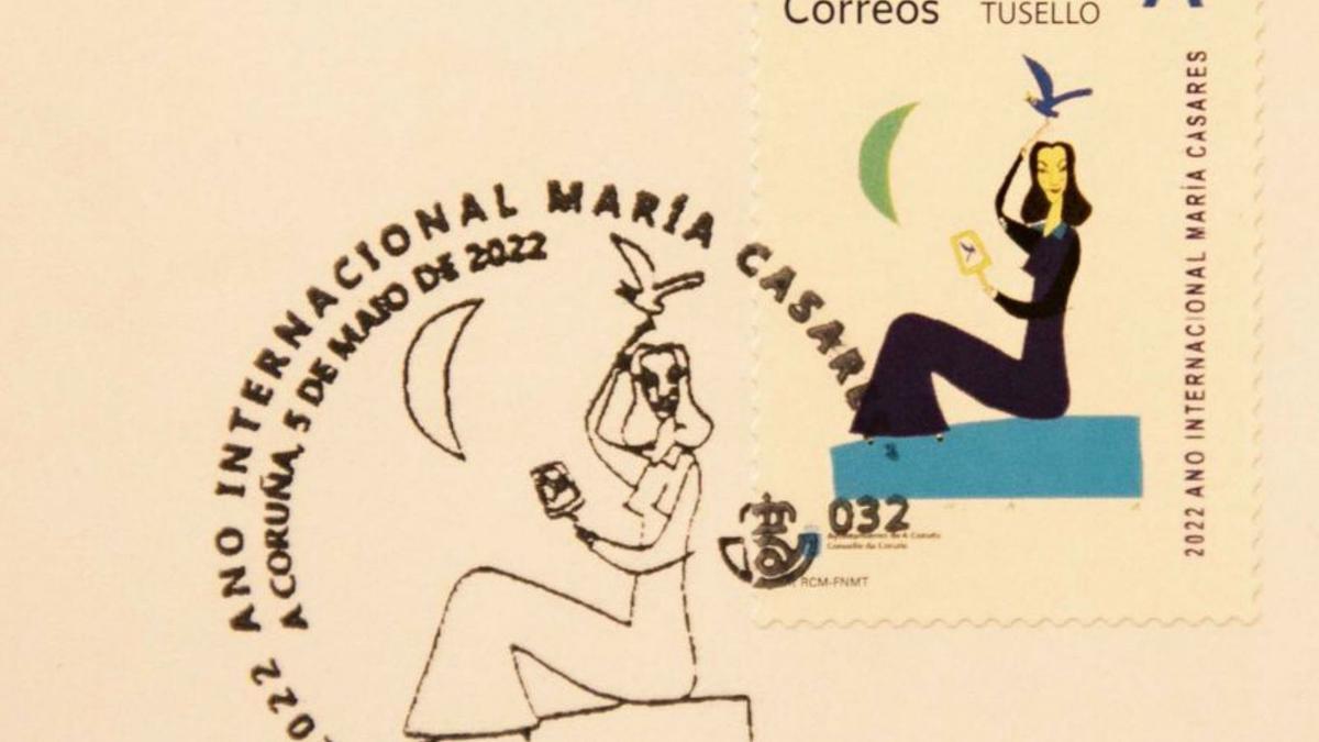 Correos edita un sello de homenaje a María Casares | LA OPINIÓN