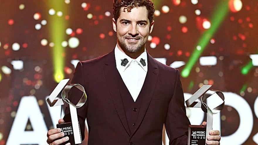 David Bisbal,  entre premios.  | // E.P.