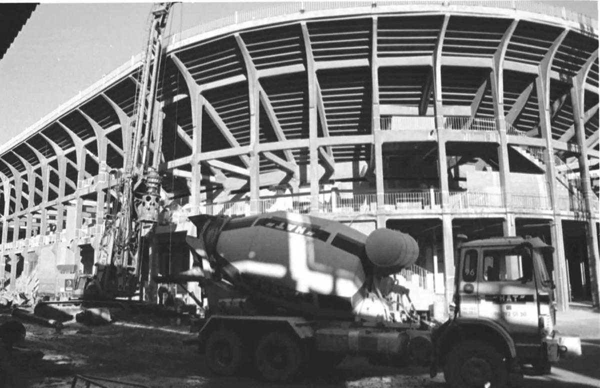 Mestalla en obras a lo largo de su historia Mestalla en obras a lo largo de su historia