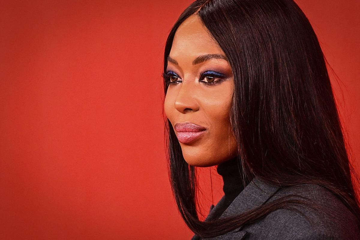 La 'top' británica Naomi Campbell.
