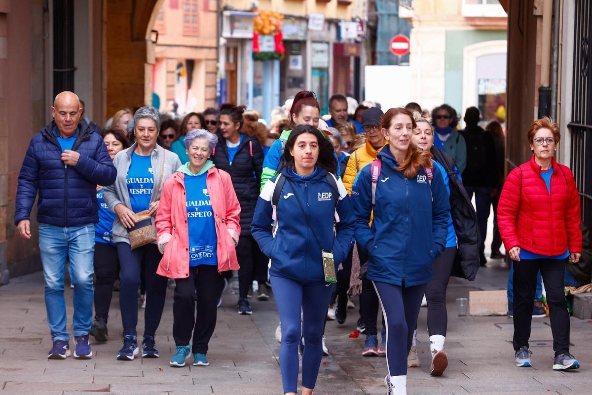 EN IMÁGENES: Marcha contra la violencia de género en Oviedo