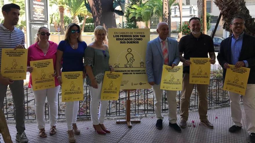 Ortíz presentó la campaña junto al pedáneo de Cabezo de Torres.