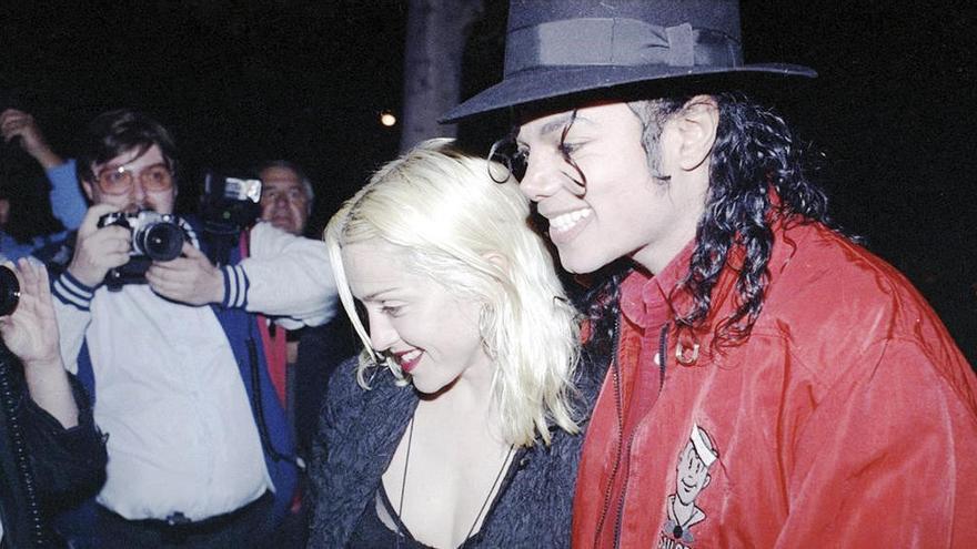 Madonna, con Michael Jackson. // AP