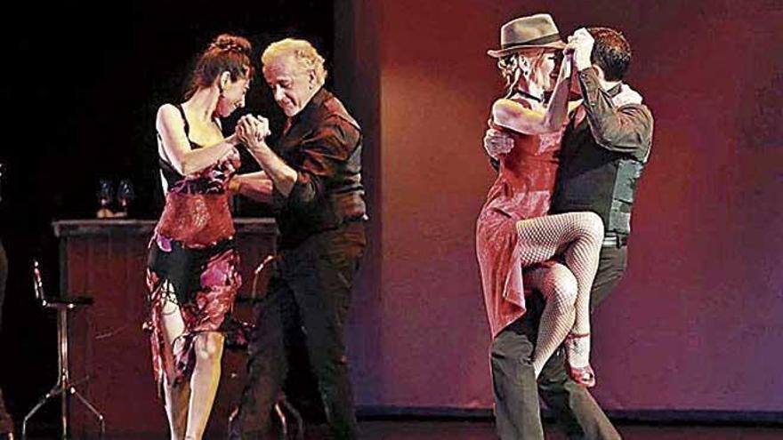 Un momento del montaje Tango Woman Ballet.