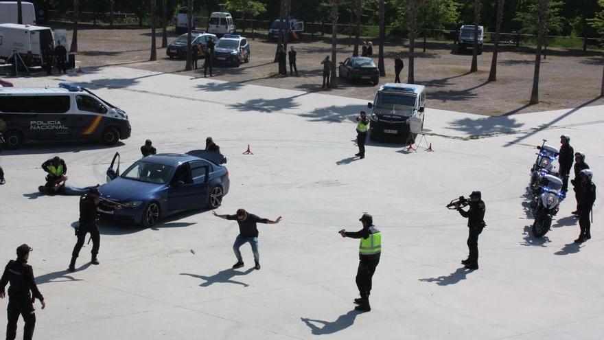 Los niños, policías por un día